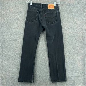 Vintage Levi’s 505 black jeans
